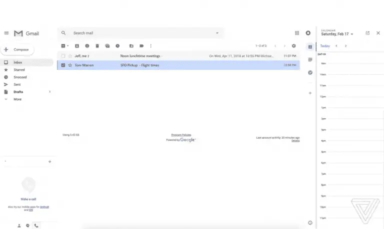 Nuevo Interfaz Gmail