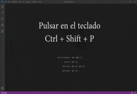 Cambiar el idioma de Visual Studio Code al Español